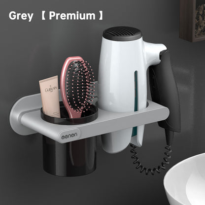 Hanging Hair Dryer Rack Toilet Storage Rack Hair Dryer Rack Storage