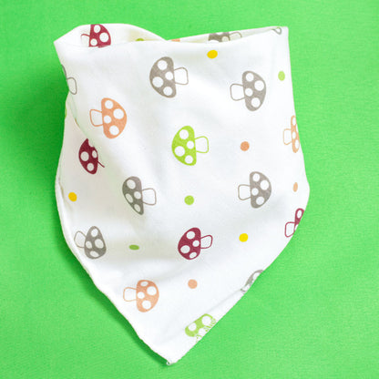 Baby Drooling Towel Baby Triangle Towel Double Layer According To The Buckle Newborn Child Headscarf