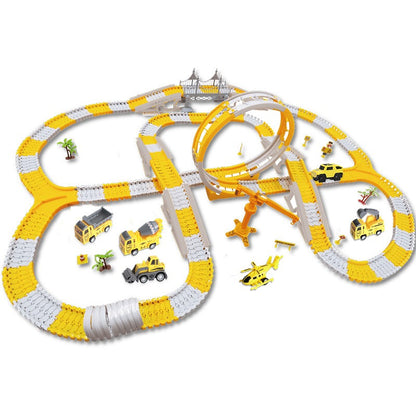 Electric toy track