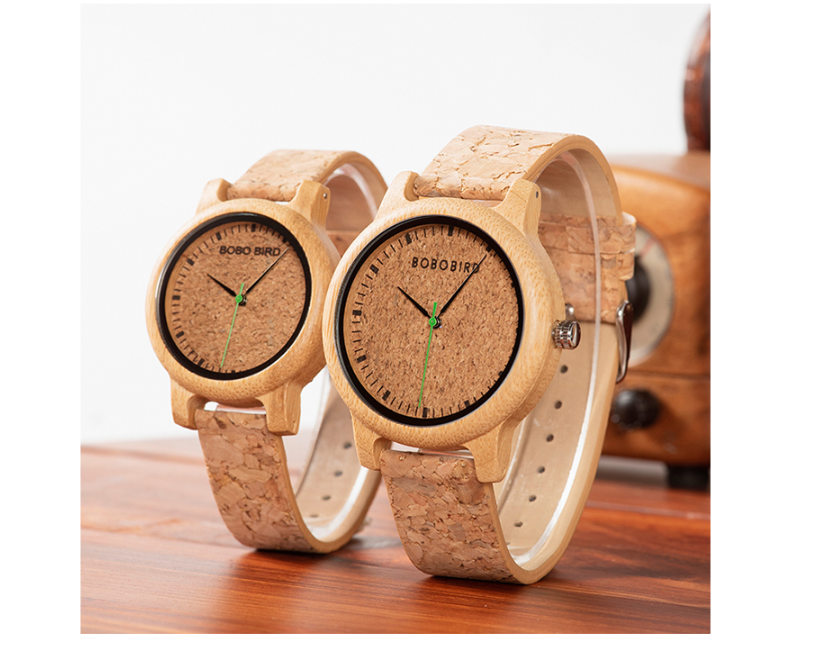 Bamboo and wooden watches