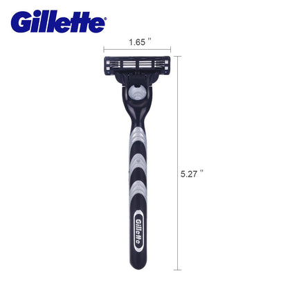 Gillette Mach 3 Turbo Shaving Razor Blades For Men Shaver