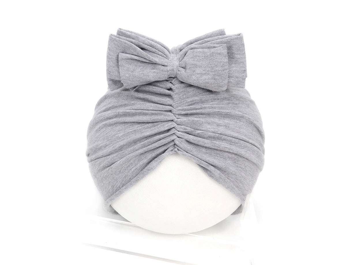 Cute Baby Hat Newborn Soft Baby Girl Hat Turban