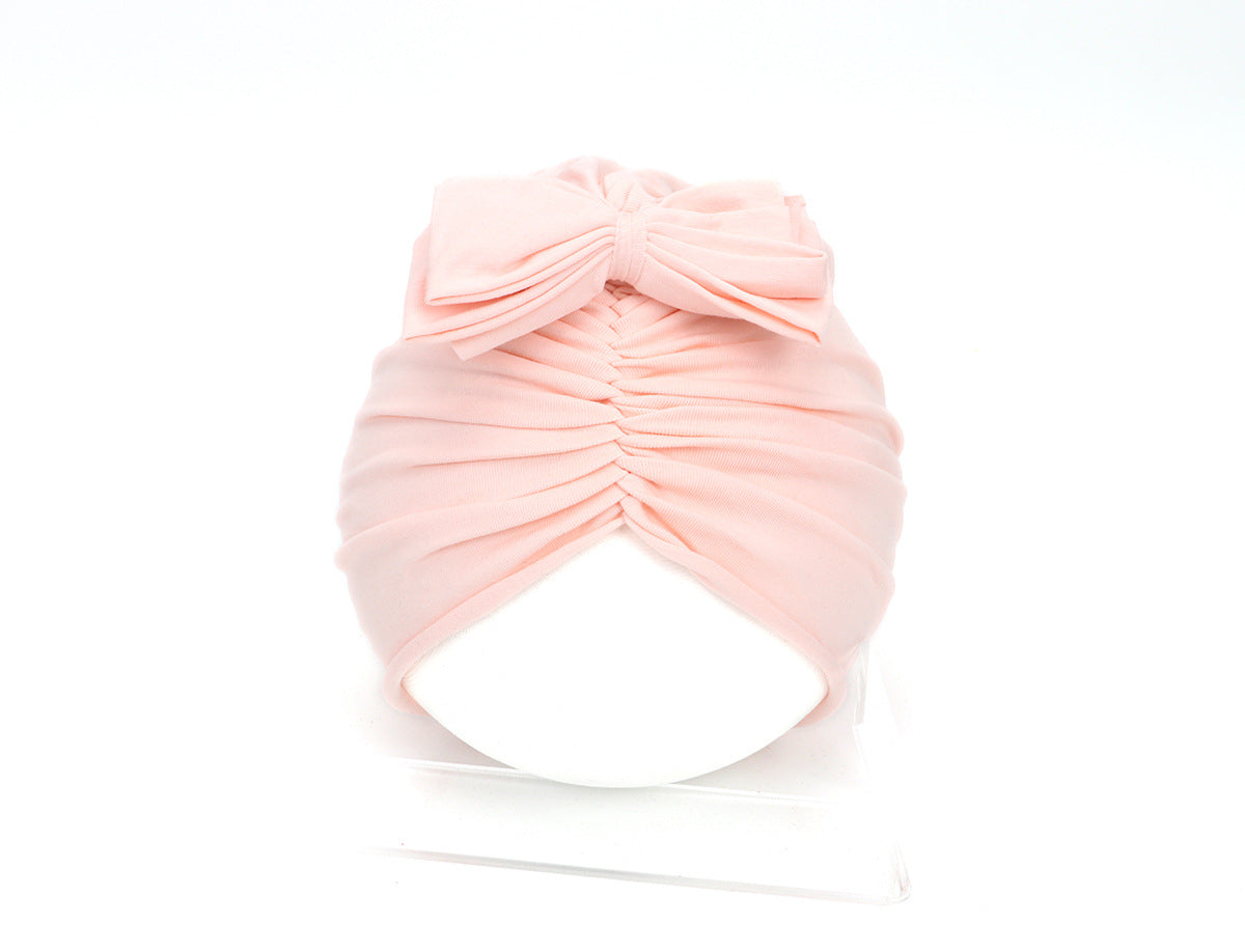 Cute Baby Hat Newborn Soft Baby Girl Hat Turban