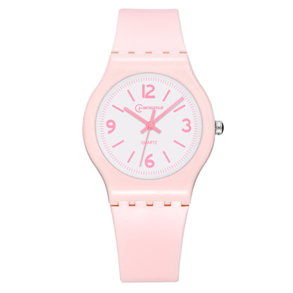 Simple Casual High School Student Waterproof Quartz Watch Fashion Trend Female