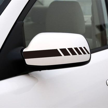 Rearview mirror car sticker