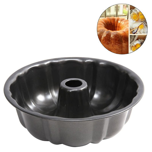 Round Deep Baking Mold Bundt Pumpkin Shape Cake Pan