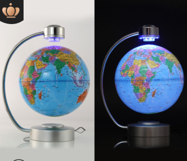 8 inch globe magnetic suspension office decoration company