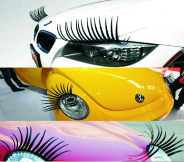 Headlight Eyelash Sticker Car Eyelashes