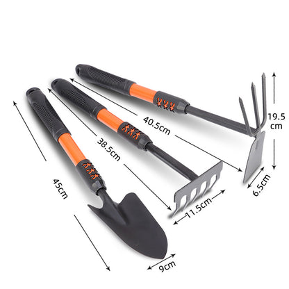 Shovel Garden Tools Catch The Sea Tool Plastic Shovel Stainless Steel Shovel Garden Tool Shovel Three-Piece Set