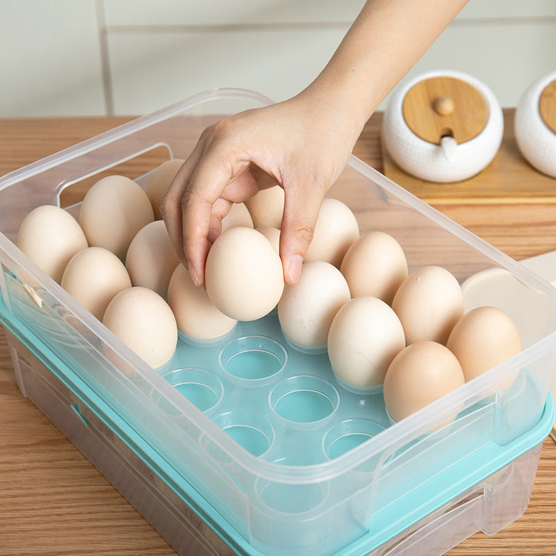 Can Be Stacked With Lid Egg Storage Box