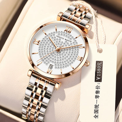 Starry Women's Diamond Waterproof Quartz Watch