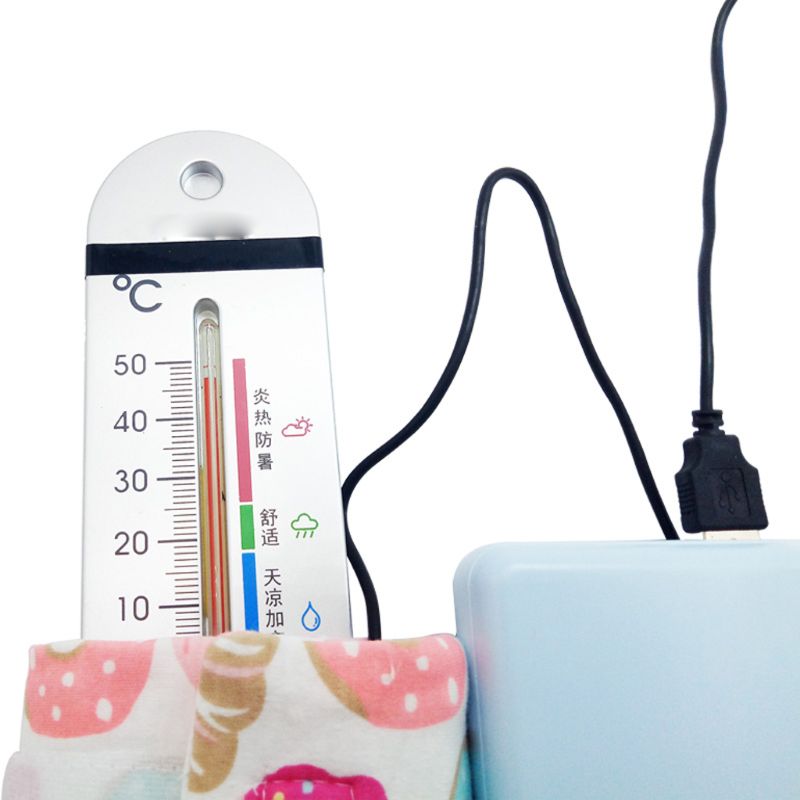 USB Milk Water Warmer Travel Stroller Insulated Bag Baby Nursing Bottle Heater