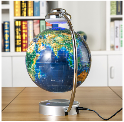 8 inch globe magnetic suspension office decoration company