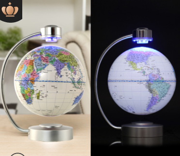 8 inch globe magnetic suspension office decoration company