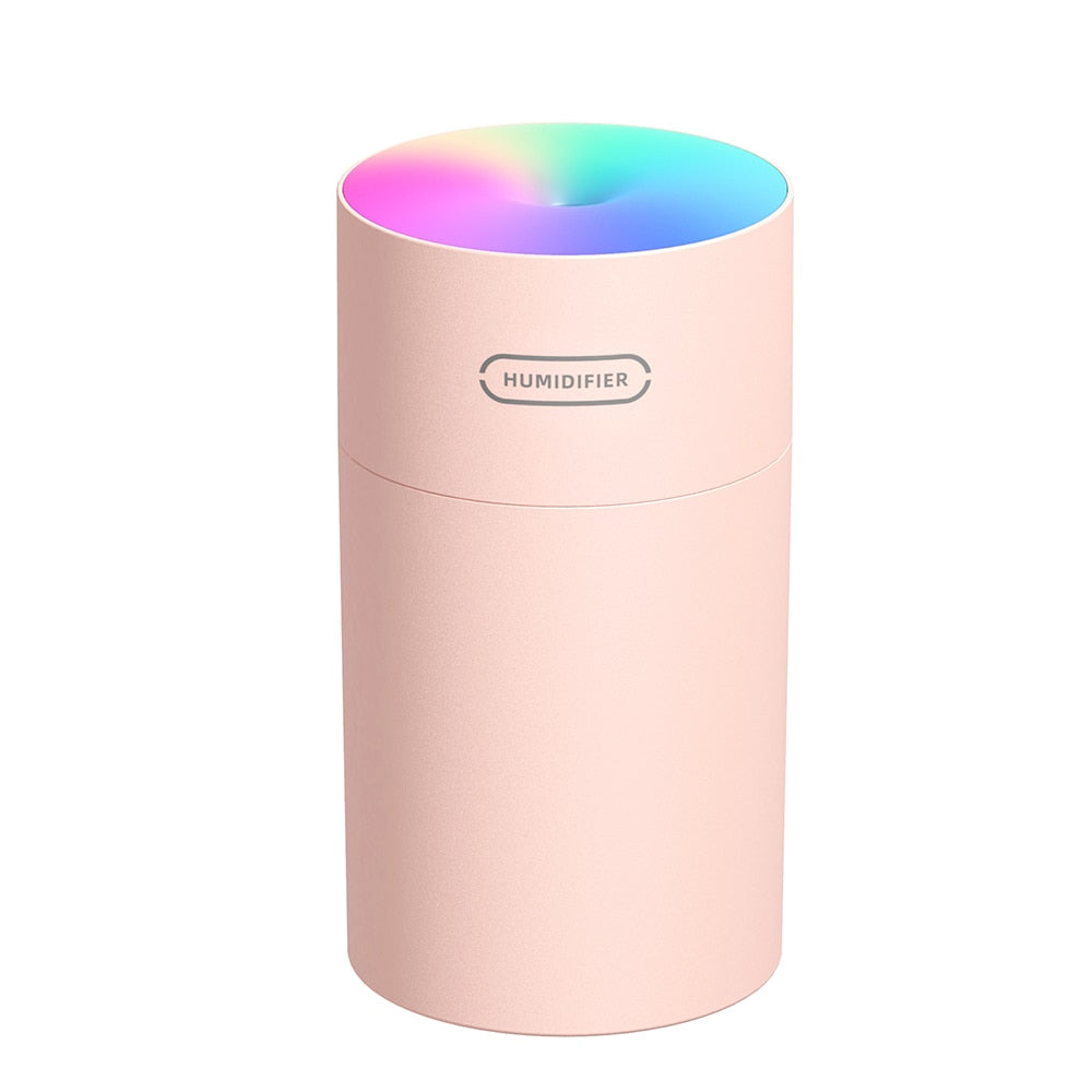 USB air Humidifier Colorful Cup Mini Aroma Water Diffuser LED Light Ultrasonic Cool Mist Maker Fogger Car Aroma Humidificador