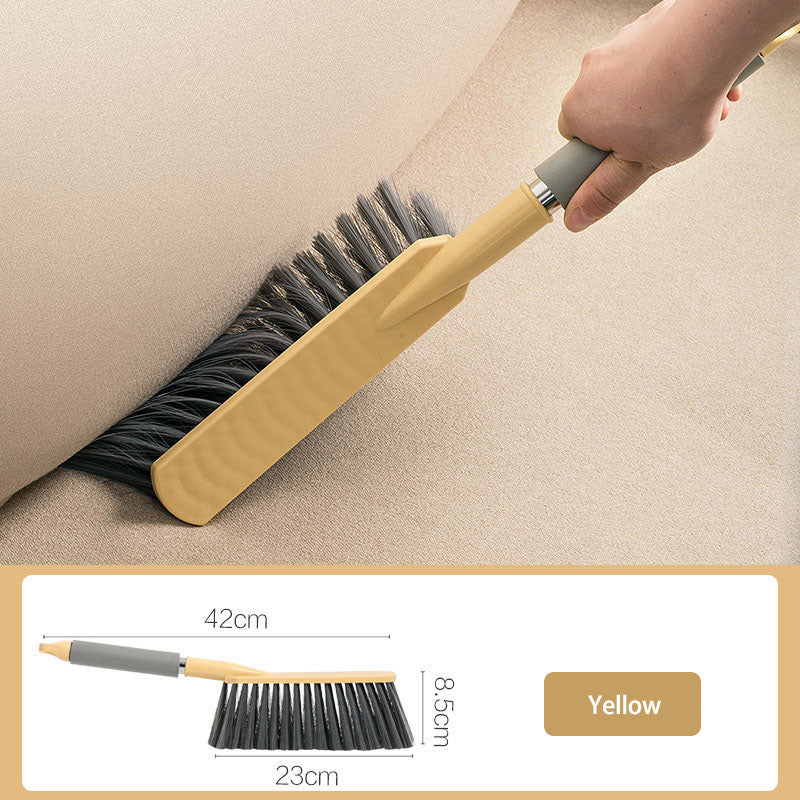 Sweeping Bed Brush Home Bed Sofa Cleaner Bedroom Long Handle Soft Bristle Brush Dusting Brush