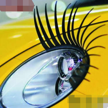 Headlight Eyelash Sticker Car Eyelashes