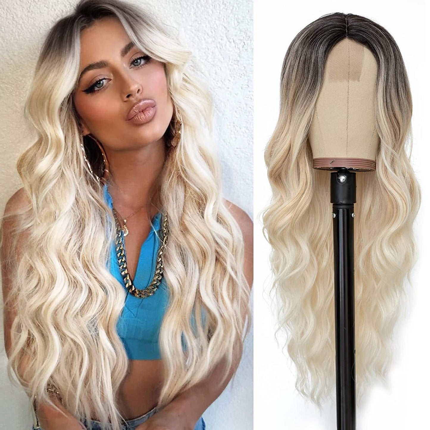 European and American Small Lace Wig Headsets