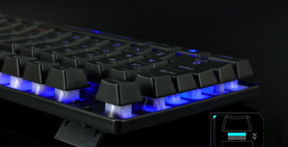 Notebook external gaming keyboard and mouse