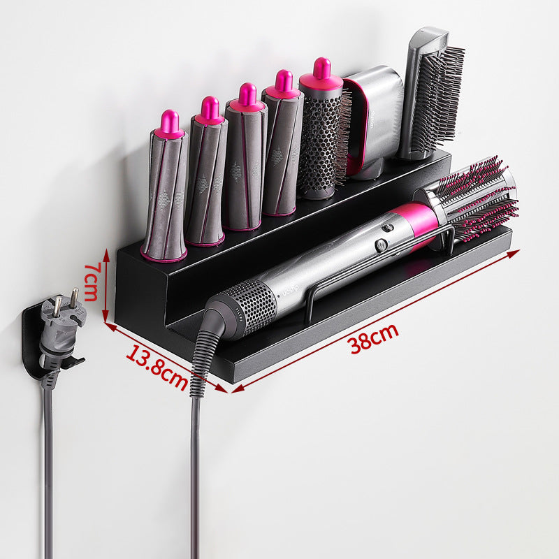 Wall Hanging Bracket Storage Rack For Dyson Curling Stick