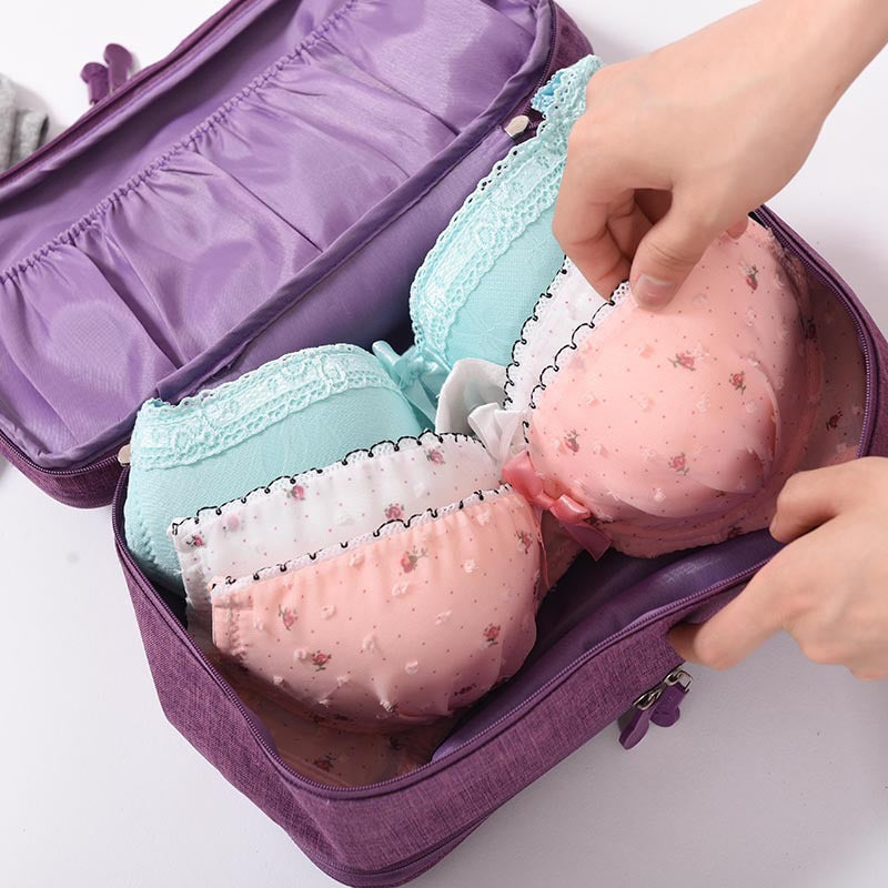 Travel Underwear Storage Bag, Multifunctional Bag, Middle Bag, Waterproof Bra Organizing Bag, Wash Bag, Large Capacity Bra Bag