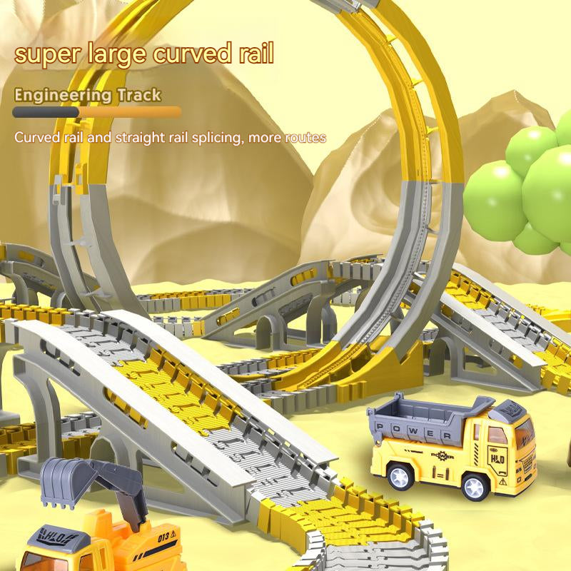 Electric toy track