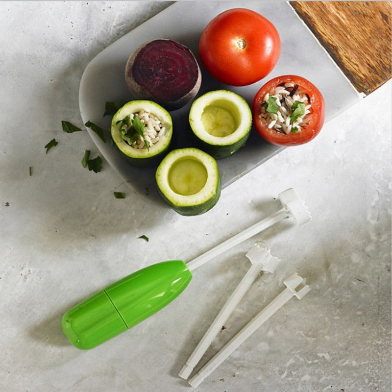 Kitchen Gadget Accessory Vege Drill Digging Corer Cooking Tool