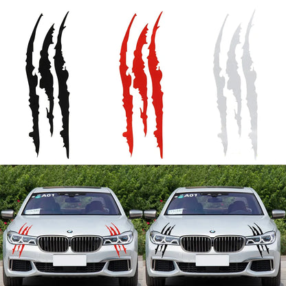 40cm*12cm Car Reflective Monster Sticker