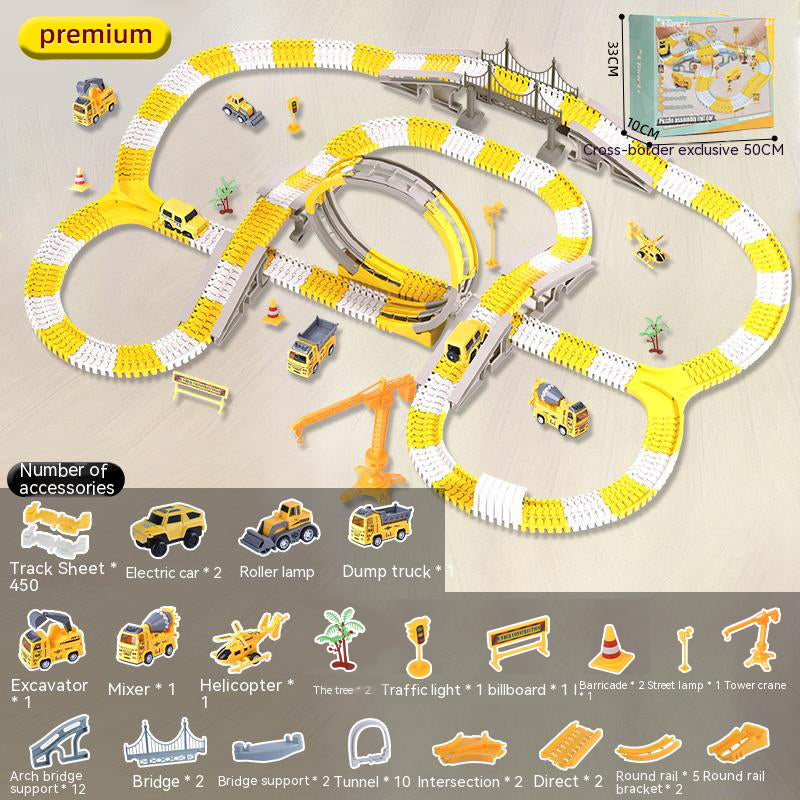 Electric toy track