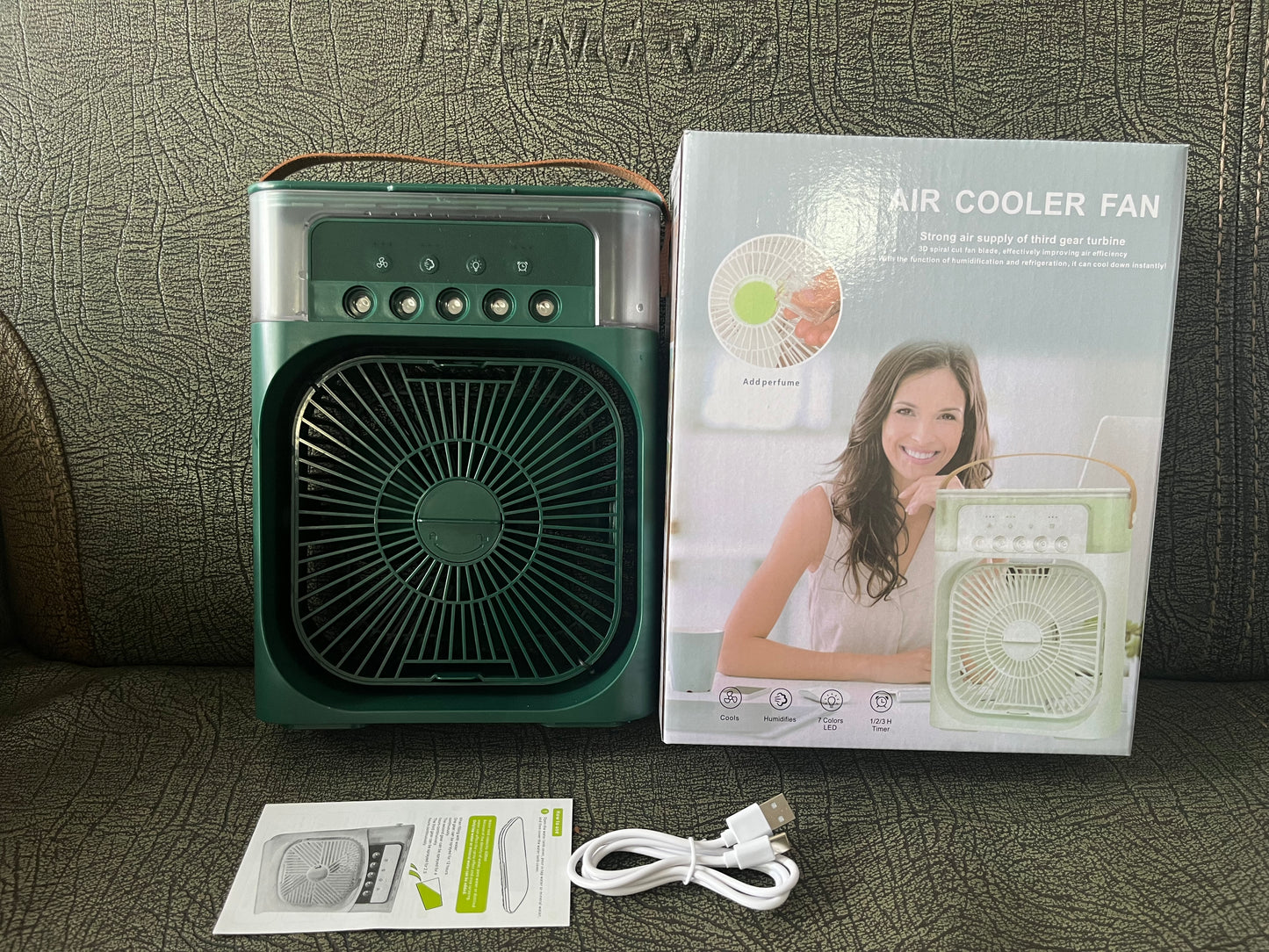 Desktop Electric Fan Air Cooler Water Cooling Spray Fan