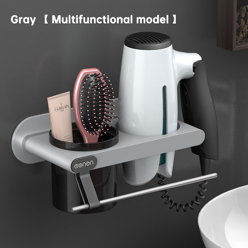 Hanging Hair Dryer Rack Toilet Storage Rack Hair Dryer Rack Storage