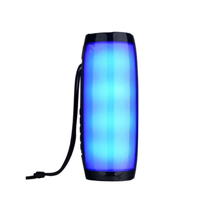 TG157 Colorful Bluetooth Speaker Outdoor Portable Colorful Light Card Creative LED Light Audio