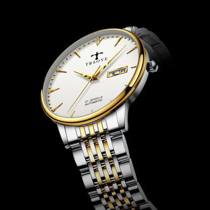 Fashion Waterproof Automatic Hollow Mechanical Watch