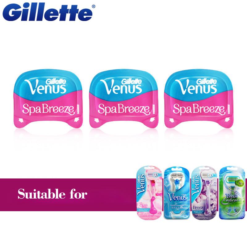 Gillette Venus SPA Breeze Shaving Razor Blades