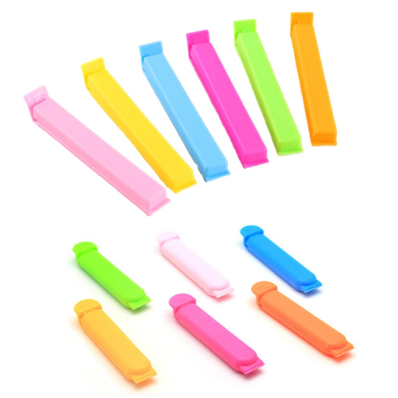 Portable New Kitchen Storage Food Snack Seal Sealing Bag Clips