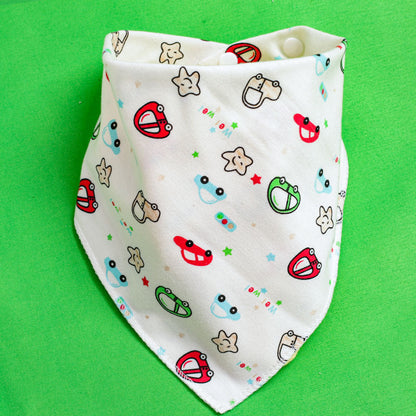 Baby Drooling Towel Baby Triangle Towel Double Layer According To The Buckle Newborn Child Headscarf