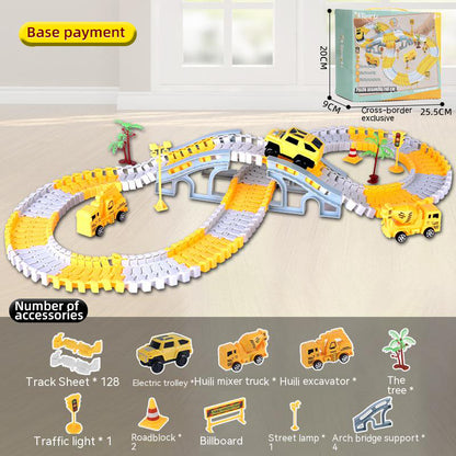 Electric toy track