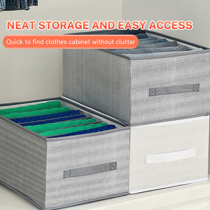 Closets Clothes Organizer Pants Jeans Storage Box