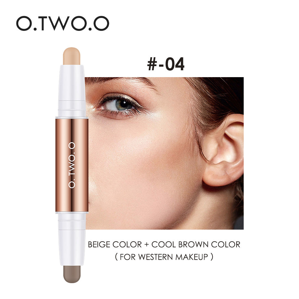 Radiant Modeling Face Light Shadow Double Head Repair Stick Clavicle Shadow Pen Face Three-Dimensional Highlight Concealer SC030