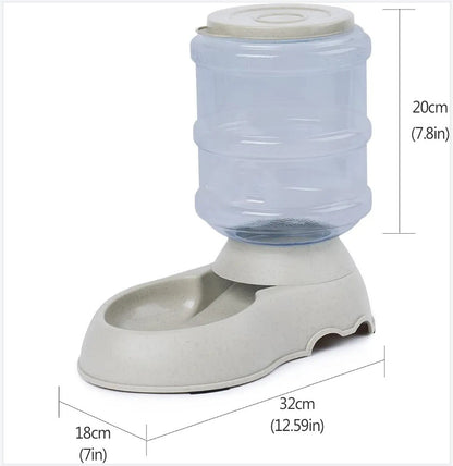 Water Feeder Water Feeder Large Canine Drinking Bottle Automatic Water Storage Food Visible Large Capacity Water Feeder