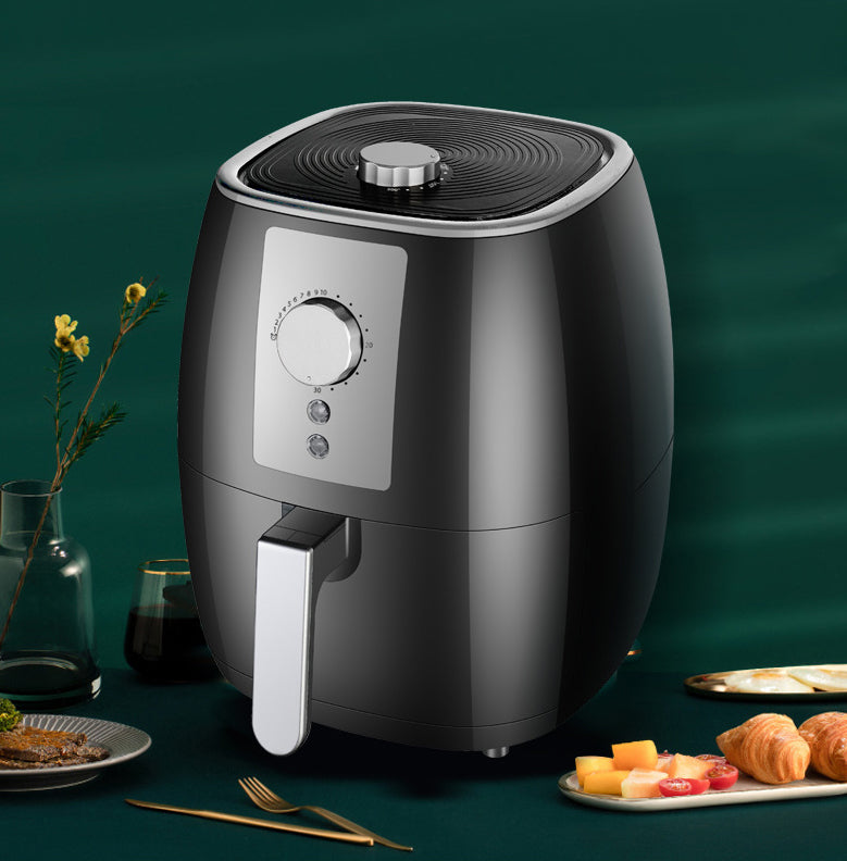 Simple Visual Air Fryer Electromechanical Fryer Electric Oven Large Capacity Multi Function Air Fryer 6L