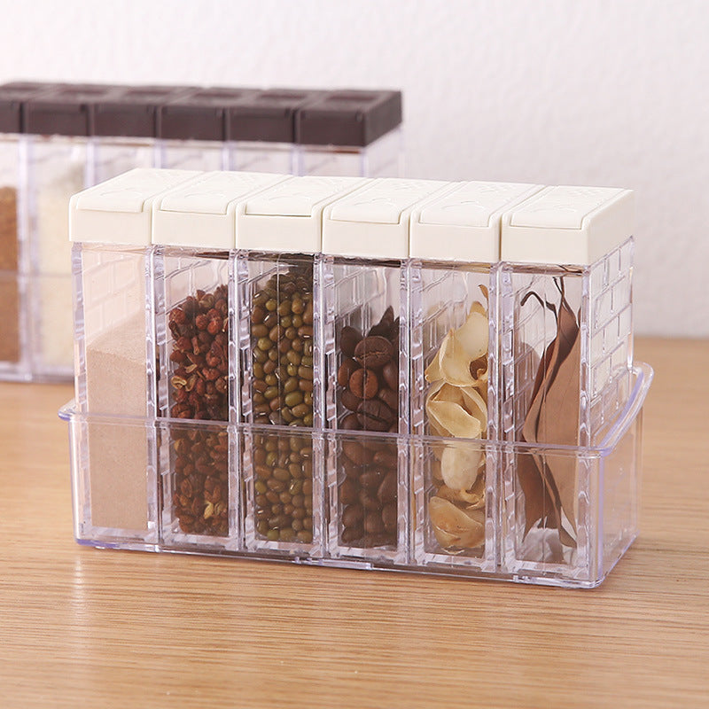 Creative Double Opening Seasoning Box