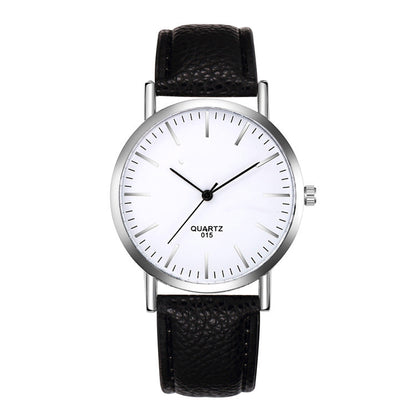 Ultrathin Fashion Casual Men's And Women's Couple Belt Watch