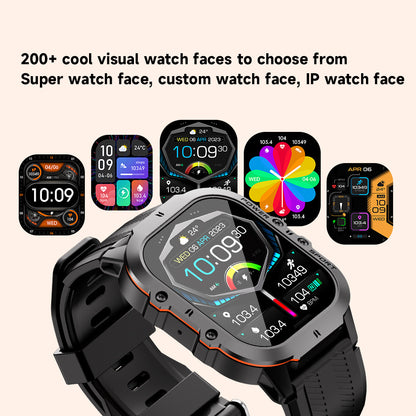 C26 Smart Watch Outdoor Waterproof Sports Bluetooth Watch Blood Oxygen