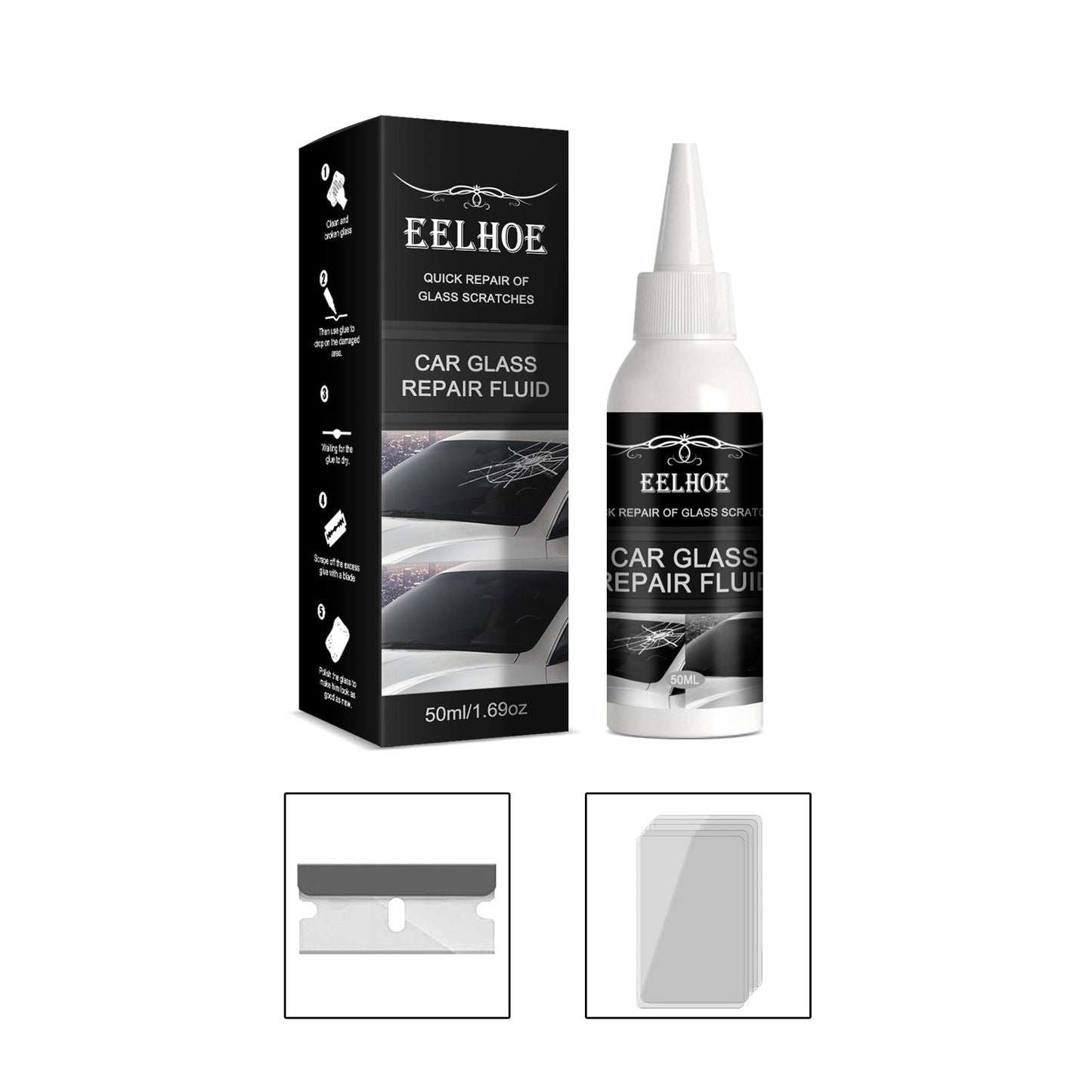 EELHOE Auto Glass Repair Glue