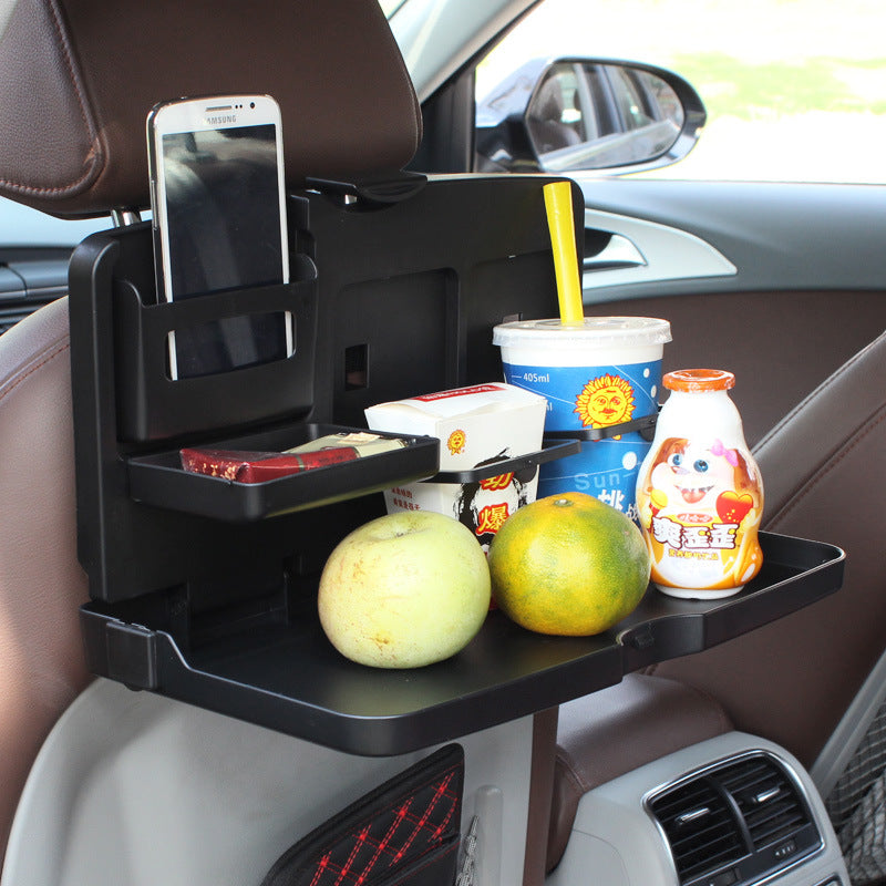 Car Dining Tray Chair Back Storage