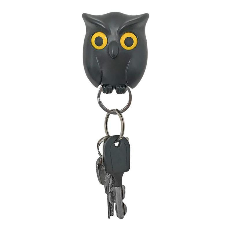 Creative Owl-Shaped Key Hooks