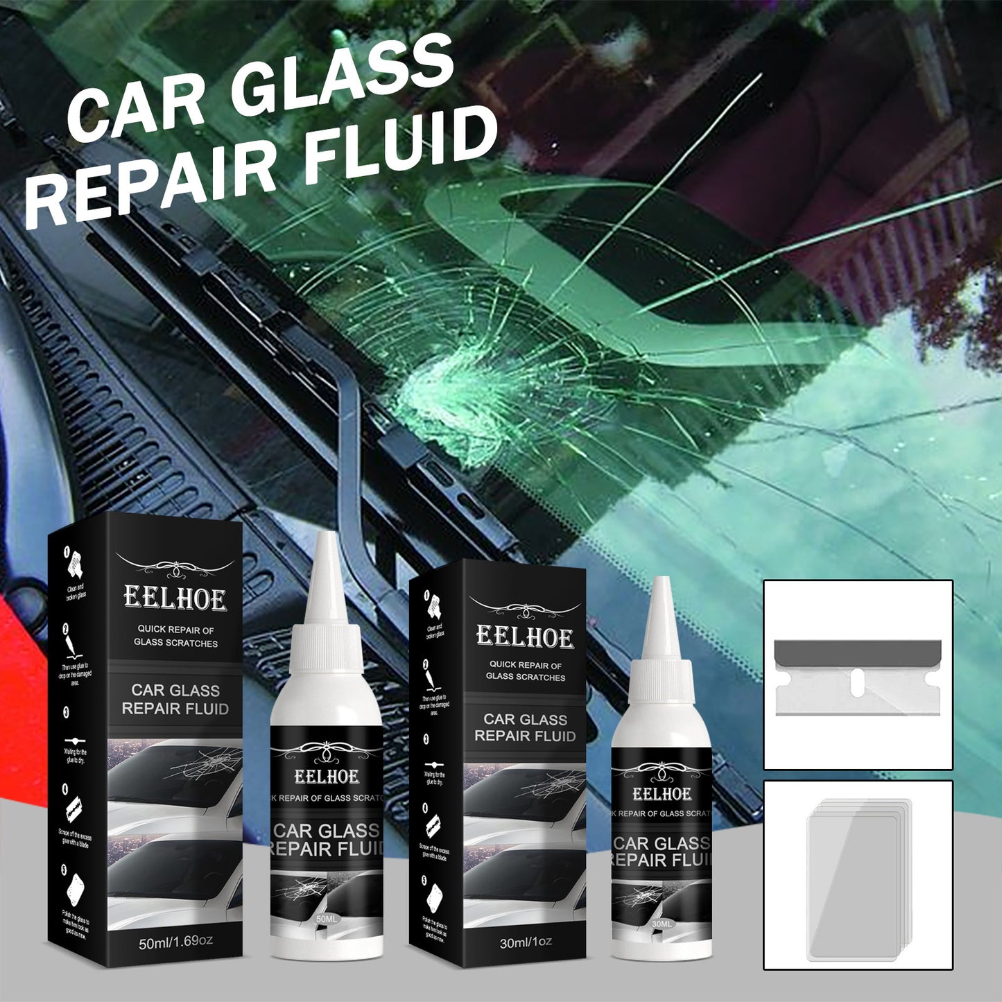 EELHOE Auto Glass Repair Glue