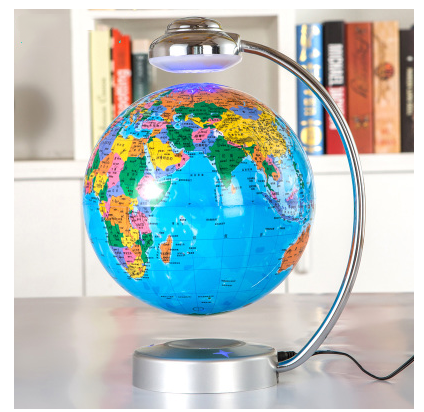 8 inch globe magnetic suspension office decoration company