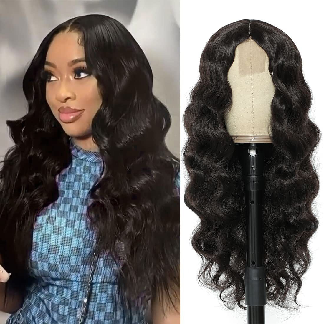 European and American Small Lace Wig Headsets